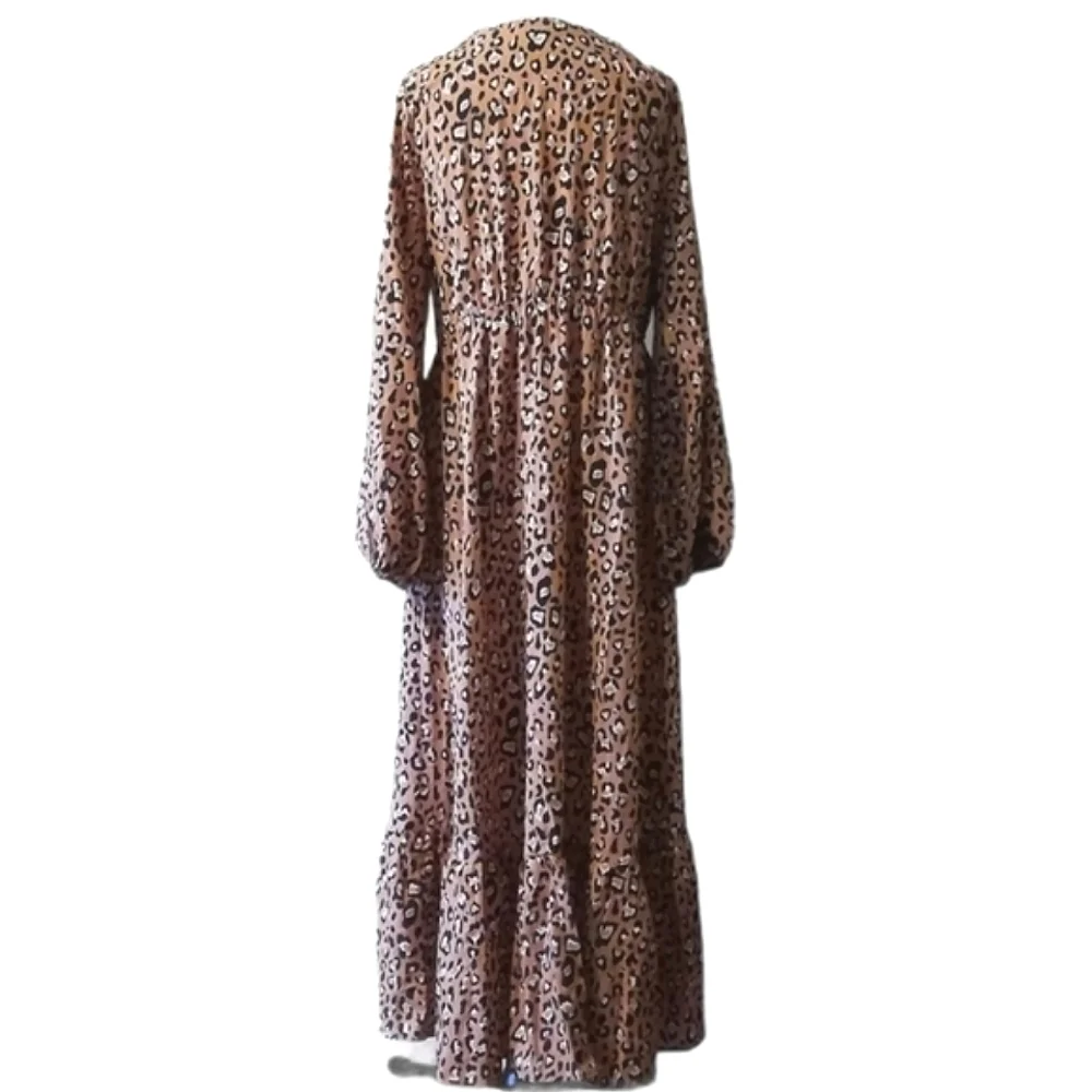 Umgee Animal Print Dress - Picture 4 of 12